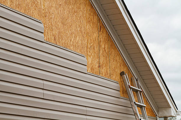 Professional Siding Installation technician working in Minneapolis, MN